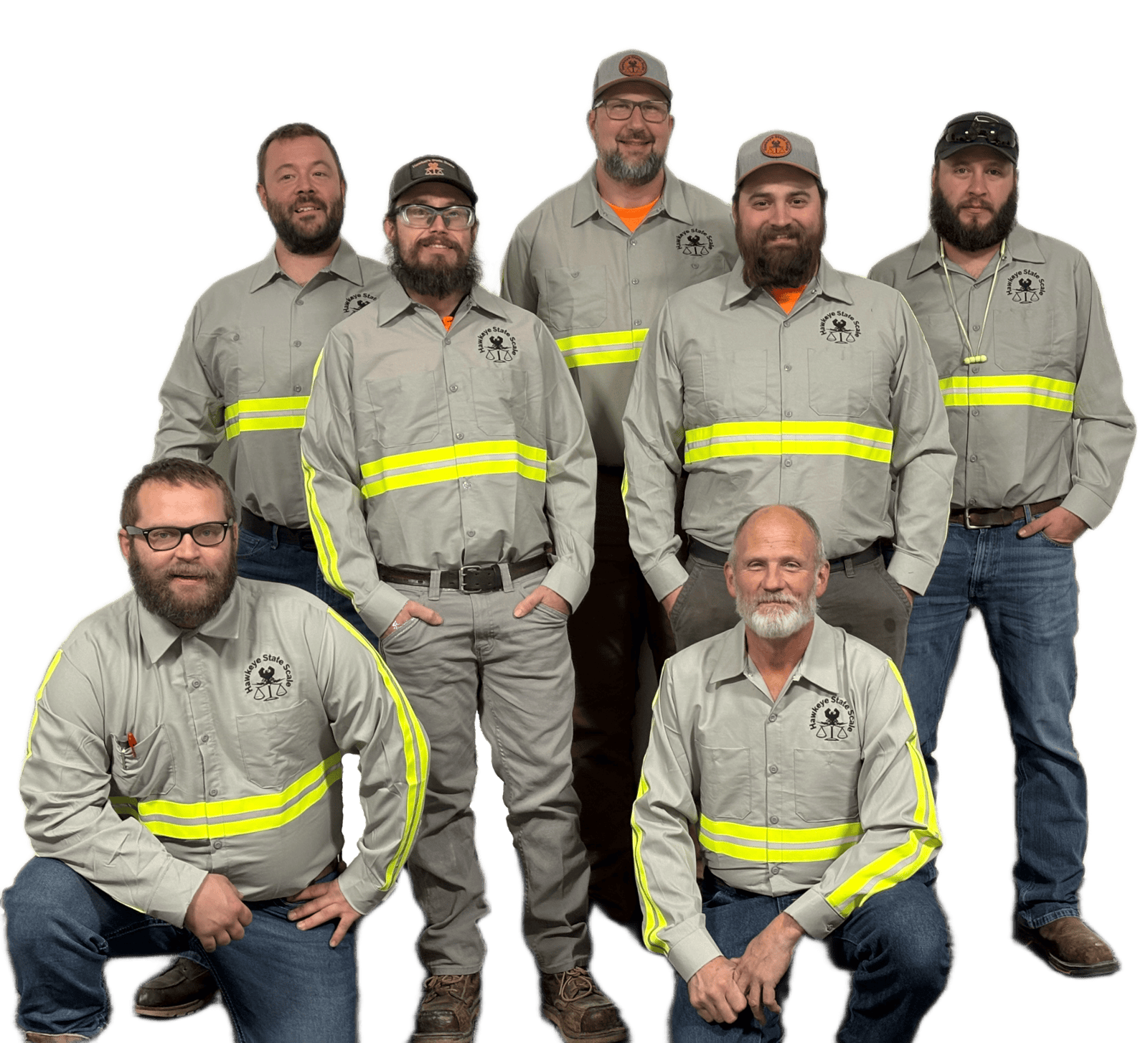 6 Hawkeye State Scale technicians